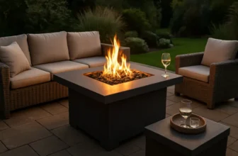 Gas-Feuertische für Terrasse und Garten